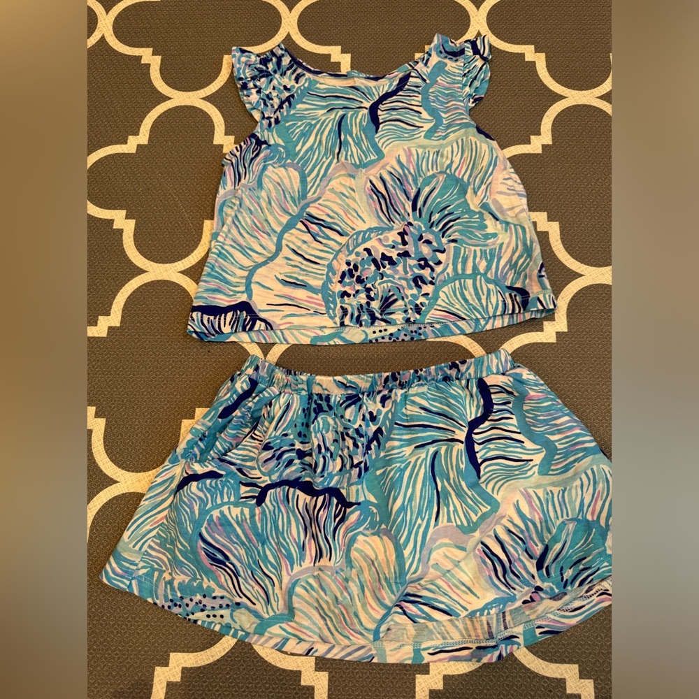 Lilly Pulitzer Skort Set - Girls 4/5